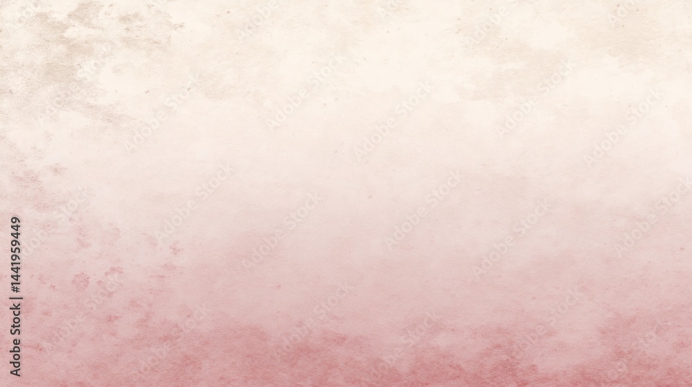 Fototapeta premium Pale Rose Gradient Texture with Subtle Mottled Pattern and Faded Light Background