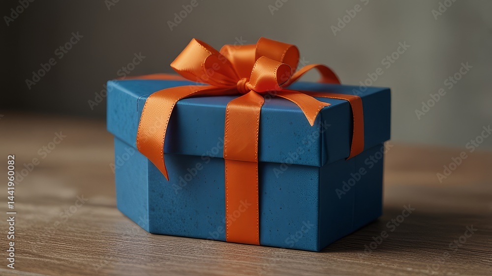 Obraz premium gift box and glasses