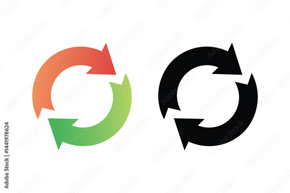 Abstract Circular Arrows Vector, rotating arrows vector, circular arrow design, arrow rotation symbol Abstract Circular Arrows Vector, rotating arrows vector, circular arrow design, arrow rotation symbol