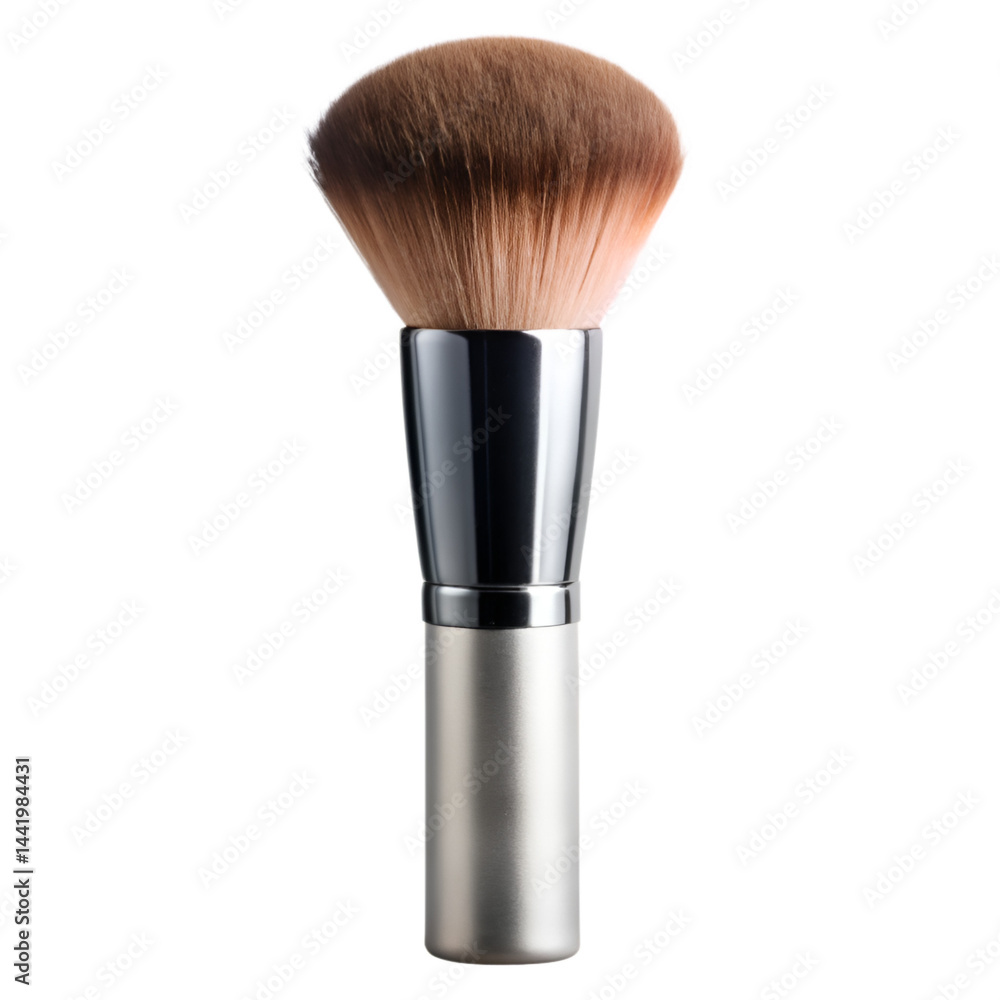 Makeup brush isolated on transparent background Makeup brush isolated on transparent background