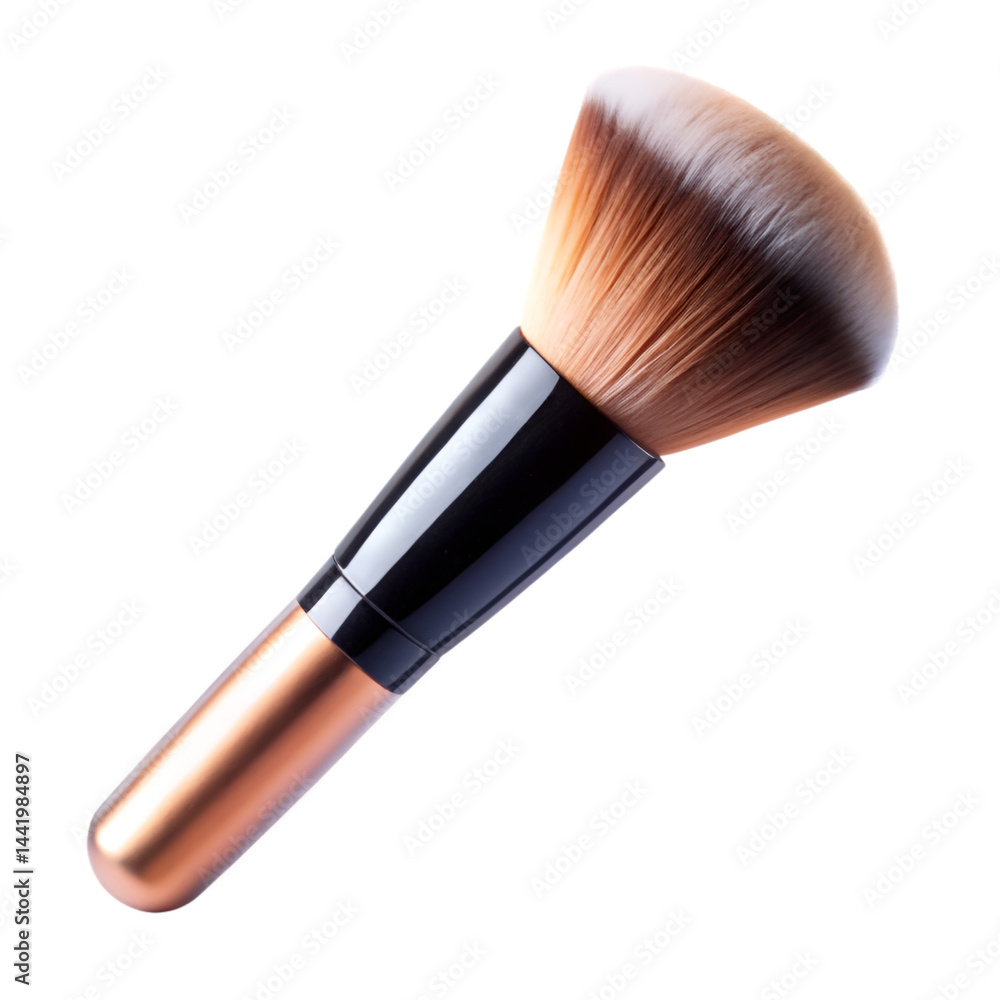 Makeup brush isolated on transparent background Makeup brush isolated on transparent background