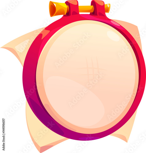 Embroidery Hoop with Canvas