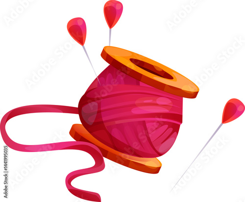 Spool on Pink Thread