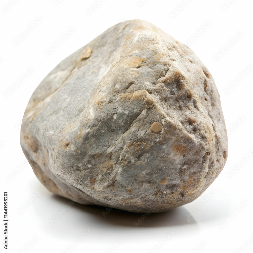 Natural Rock or Stone Isolated on White Background Natural Rock or Stone Isolated on White Background