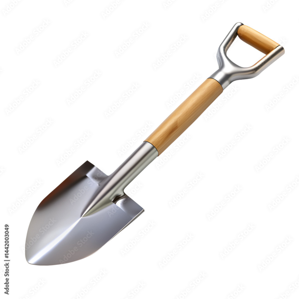 Spade isolated on transparent background Spade isolated on transparent background