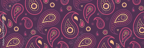 Effect botany, paisley colours. Royalty elegance at old trend. Ink awesome at meditating event.