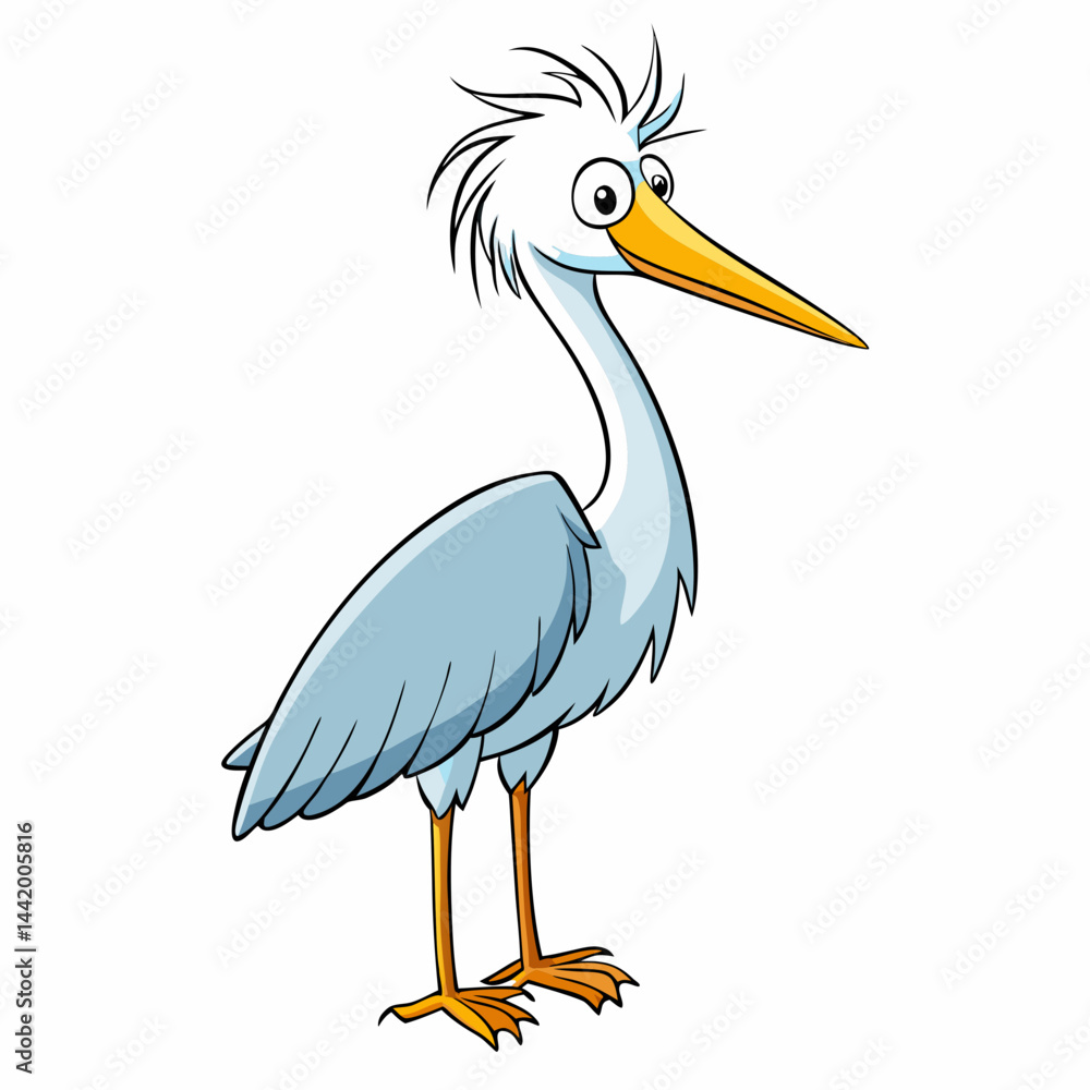 Obraz premium great blue heron