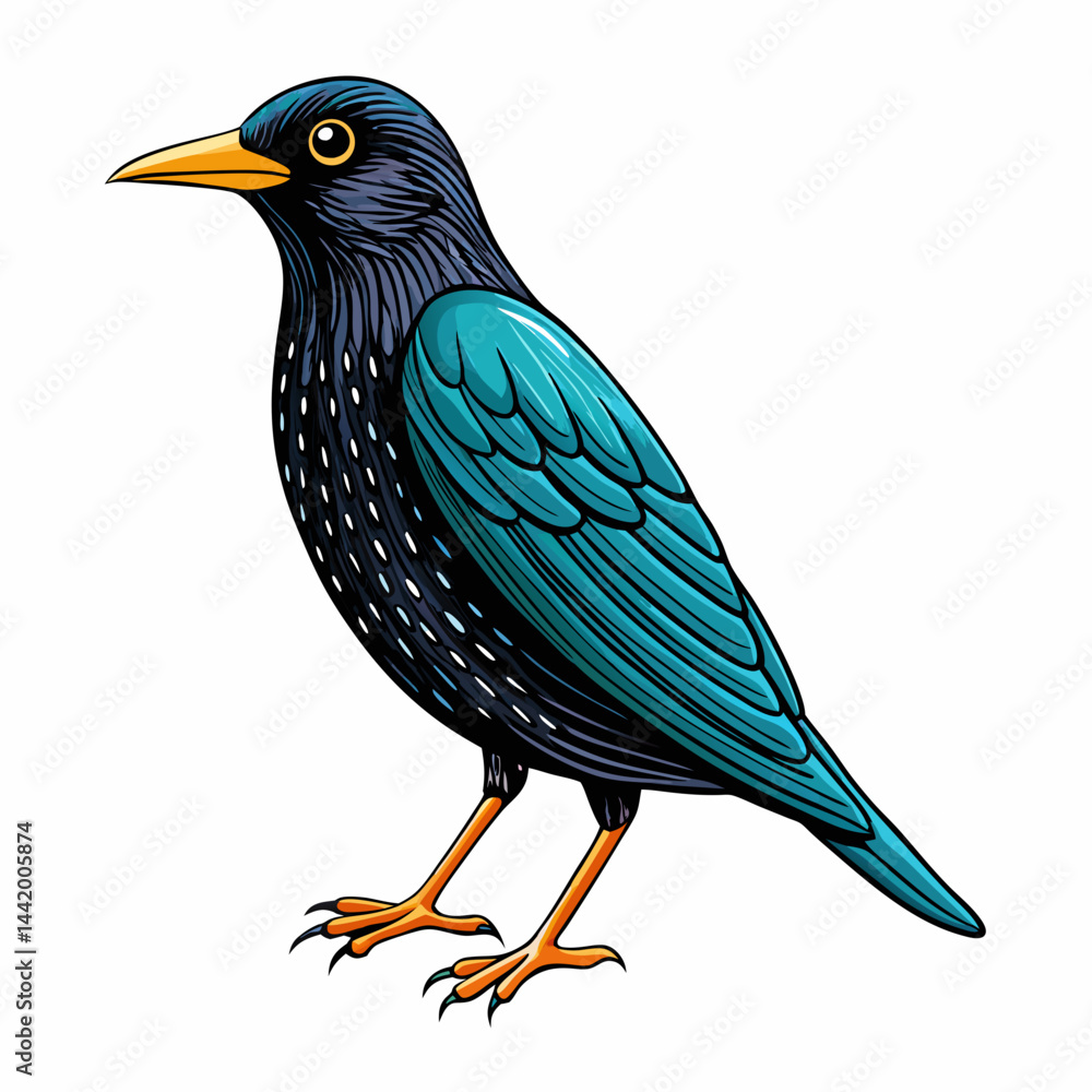 Obraz premium bird on a branch