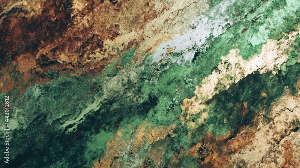 Abstract textured landscape painting Abstract textured landscape painting