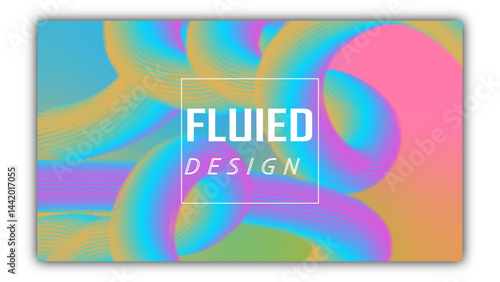 Abstract fluid background with vibrant colors and smooth gradients. Perfect for posters, web design, presentations, and social media. High-resolution and fully customizable.
