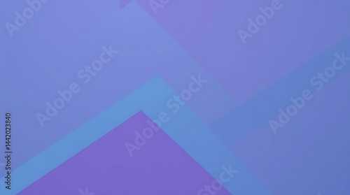 Abstract Purple Blue Geometric Shape Minimalist Background Digital Use