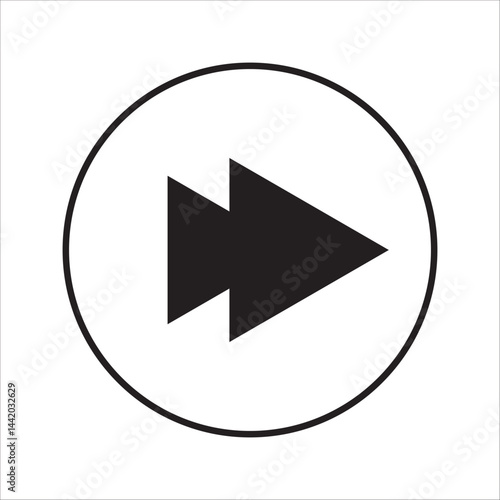 Free Download rewind icon. flat illustration of rewind vector icon for web on white background - GFXLoad