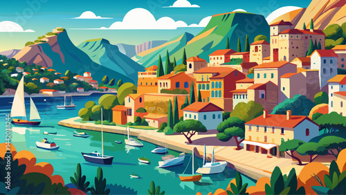 French fjords Cassis Marseille Southern France Europe
