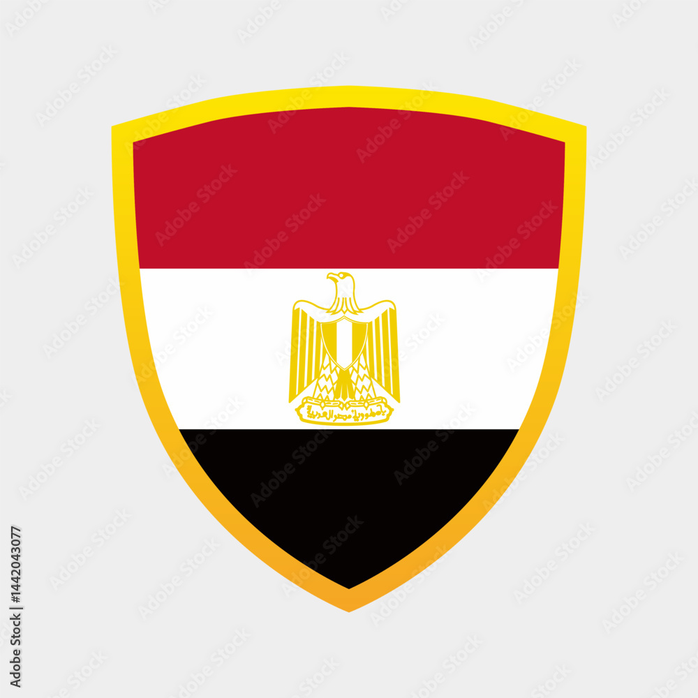 Obraz premium National Flag of Egypt