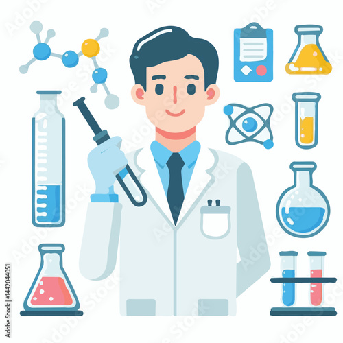 chemist, medicine, laboratory, technology, medical, research, science, chemistry, lab, scientist, work, analysis, pharmaceutical, health, biology, experiment, test, biotechnology, microscope, woman, d
