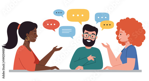 Communicating diverse perspectives in a meeting