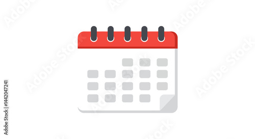 Redbound calendar marking time ahead