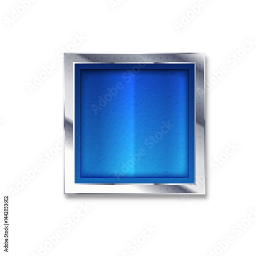 Blue Shields, Geometric Shapes, and Stars for Premium Branding