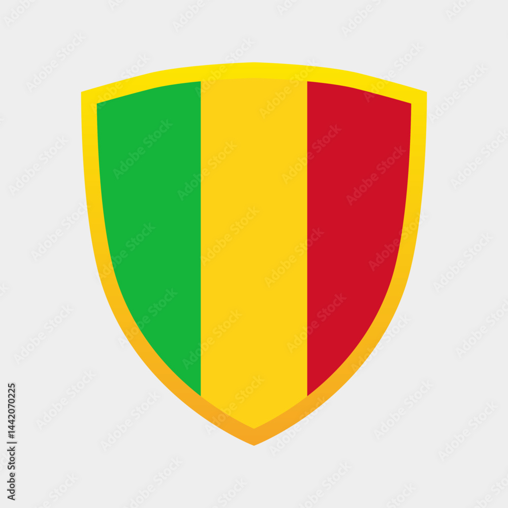 Fototapeta premium National Flag of Mali