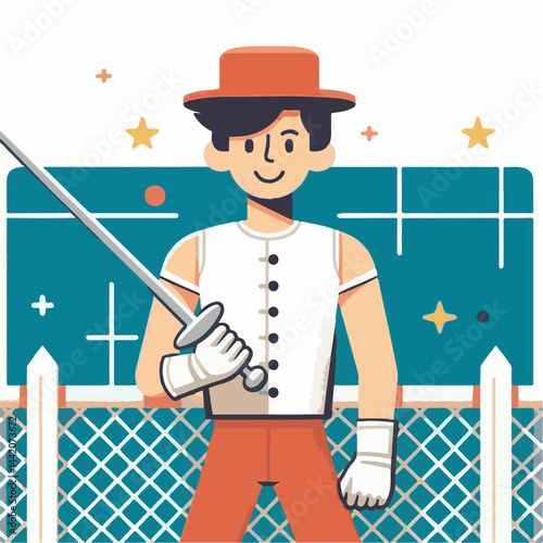 fencing, background, athlete, competition, sport, sword, isolated, active, attack, training, combat, duel, dynamic, mask, fencer, activity, fight, healthy, thrust, athletic, white, motion, equipment, 