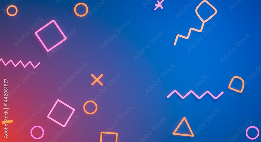 Neon Dreamscape AI Generated Neon Dreamscape AI Generated
