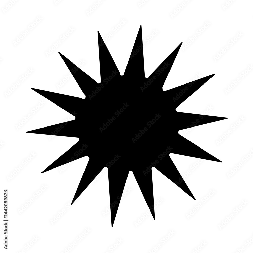 Obraz premium abstract star icon