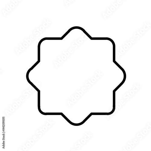 vector illustration of a sparkle shape 