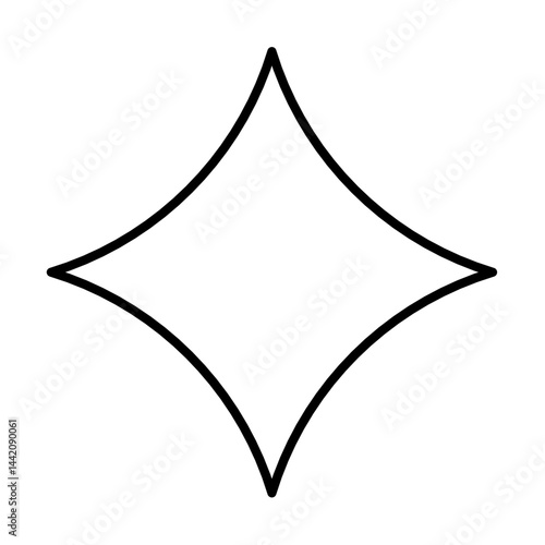 vector illustration of a sparkle 