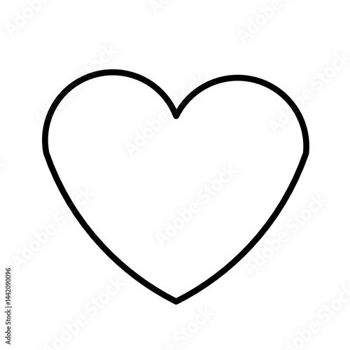 heart icon vector