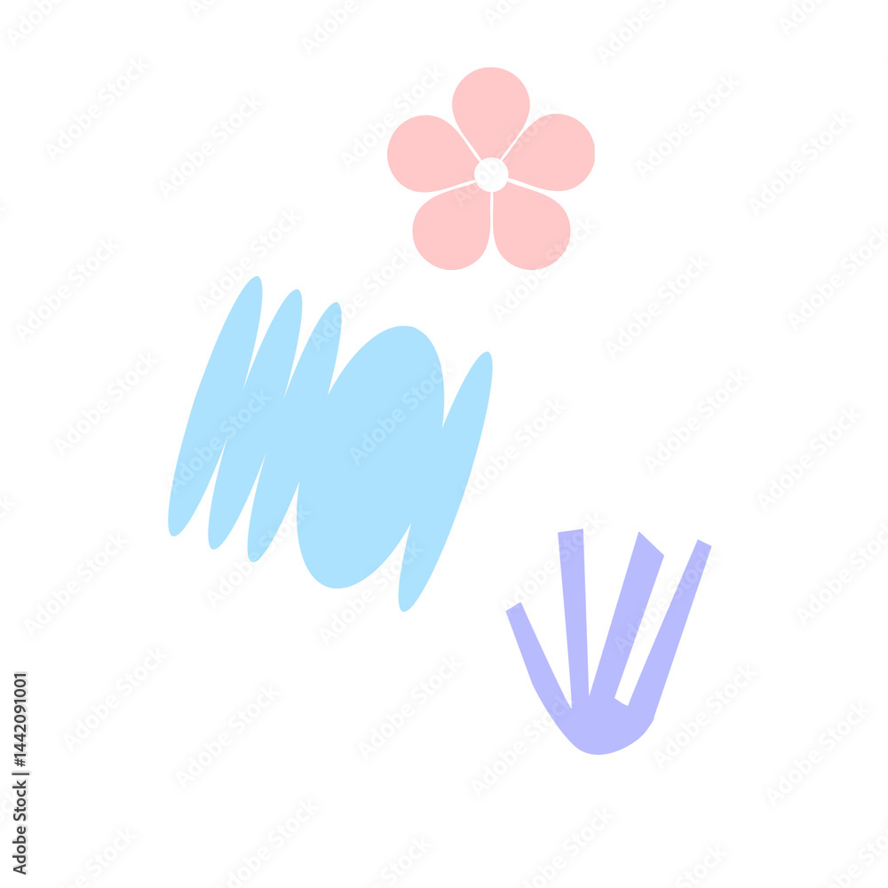 Obraz premium hands holding a flower