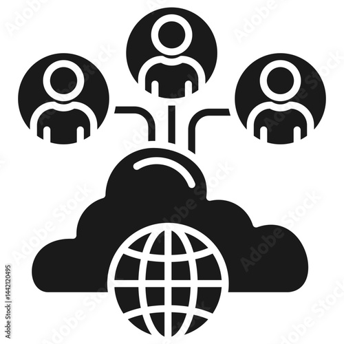 Connectivity Glyph Icon