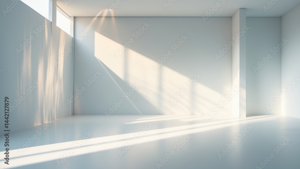 Fototapeta premium Subtle abstract gray backdrop ideal for product presentations.