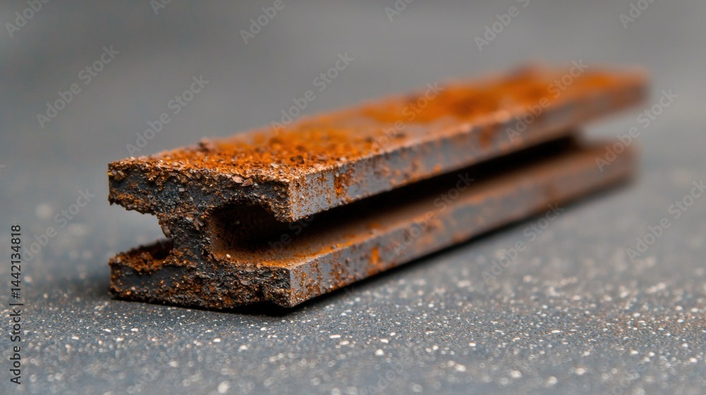 Rusty Metal Bracket Rusty Metal Bracket