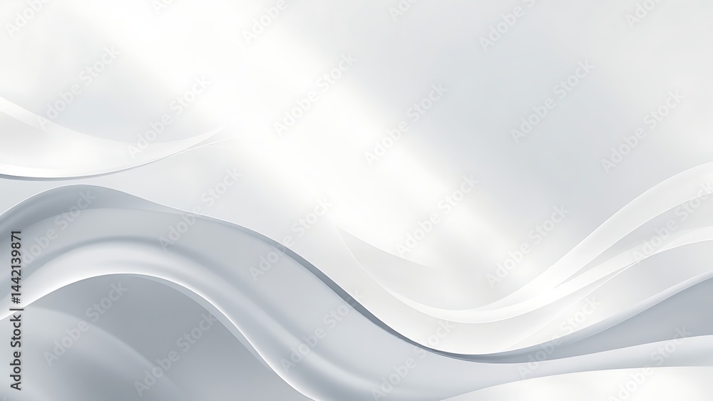 Abstract Silver Wave Background Abstract Silver Wave Background