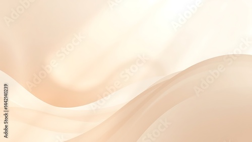 重なり合う暖色の光のベール