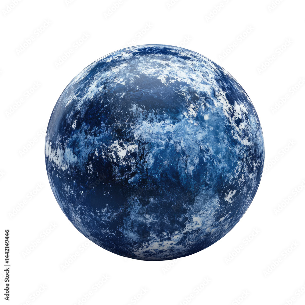 A stylized, detailed depiction of Earth A stylized, detailed depiction of Earth