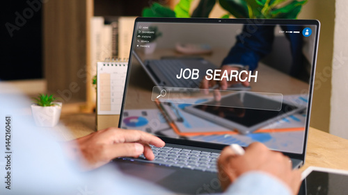 Billede på lærred Job search concept