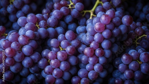 Wallpaper Mural Grapes for red wine. Dark grapes setting. Blue grapes. Grapevine. Torontodigital.ca