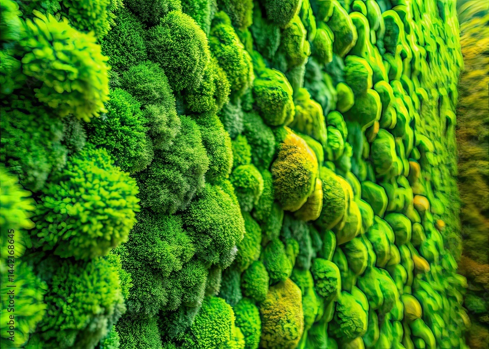 Moss Wall Decor - Eco-Friendly Aerial Photography