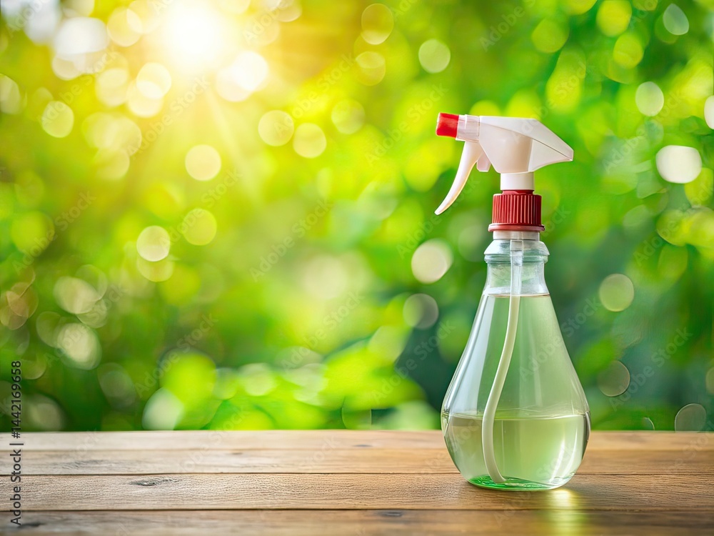 Natural Cleaning: Vinegar Stain Removal - Home Cleaner Concept