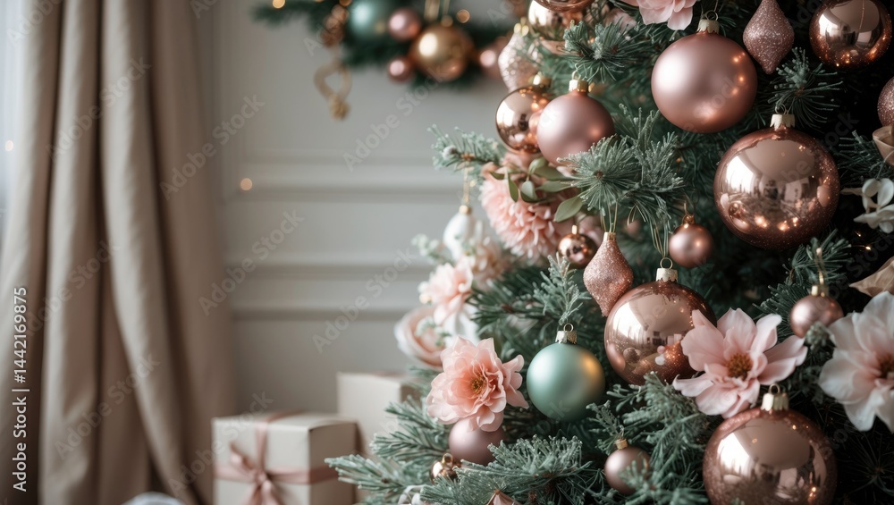 Photo spot for New Year's in shabby chic style. Photo spot for New Year's in shabby chic style.