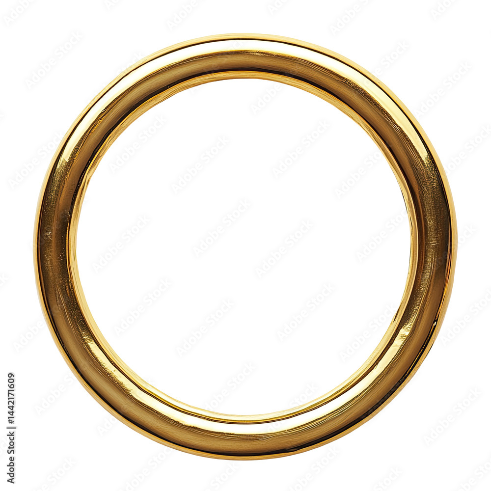 Gold Circle Frame Gold Circle Frame