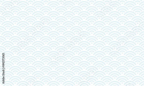 和柄・背景・和柄背景・和風・和風素材・和柄素材・青海波・年賀状・七五三・こどもの日・敬老の日・シンプル・水色