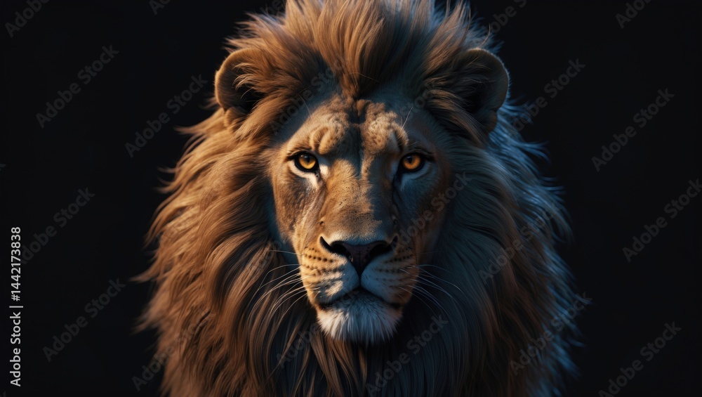 Representation of a Lovely Lion Representation of a Lovely Lion
