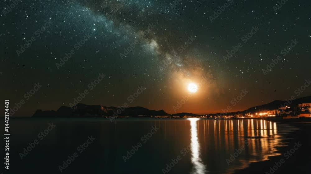 a scenic moonlit pathway along the tranquil sea, illuminated by the soft glow of the moon, creating a peaceful mesmerizing atmosphere with shimmering reflections on the gentle waves a scenic moonlit pathway along the tranquil sea, illuminated by the soft glow of the moon, creating a peaceful mesmerizing atmosphere with shimmering reflections on the gentle waves