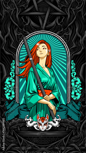 samurai girl