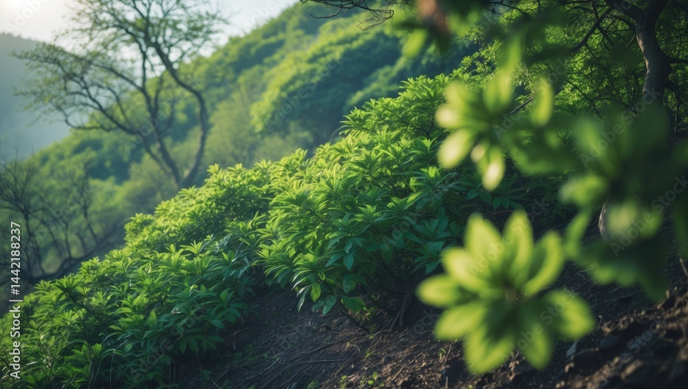 Obraz premium Mahaleb cherry blossoms in Spring