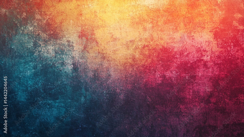 Fototapeta premium Vibrant Abstract Background with Colorful Texture for Design Projects