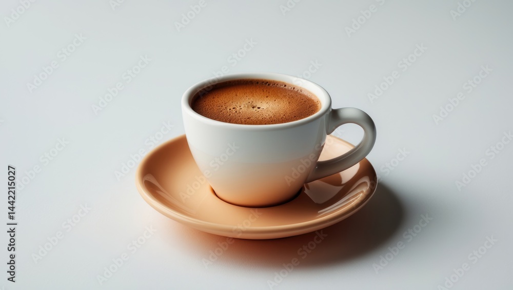 Isolated Americano Coffee on a white surface. Ready for inclusion in the menu. Isolated Americano Coffee on a white surface. Ready for inclusion in the menu.