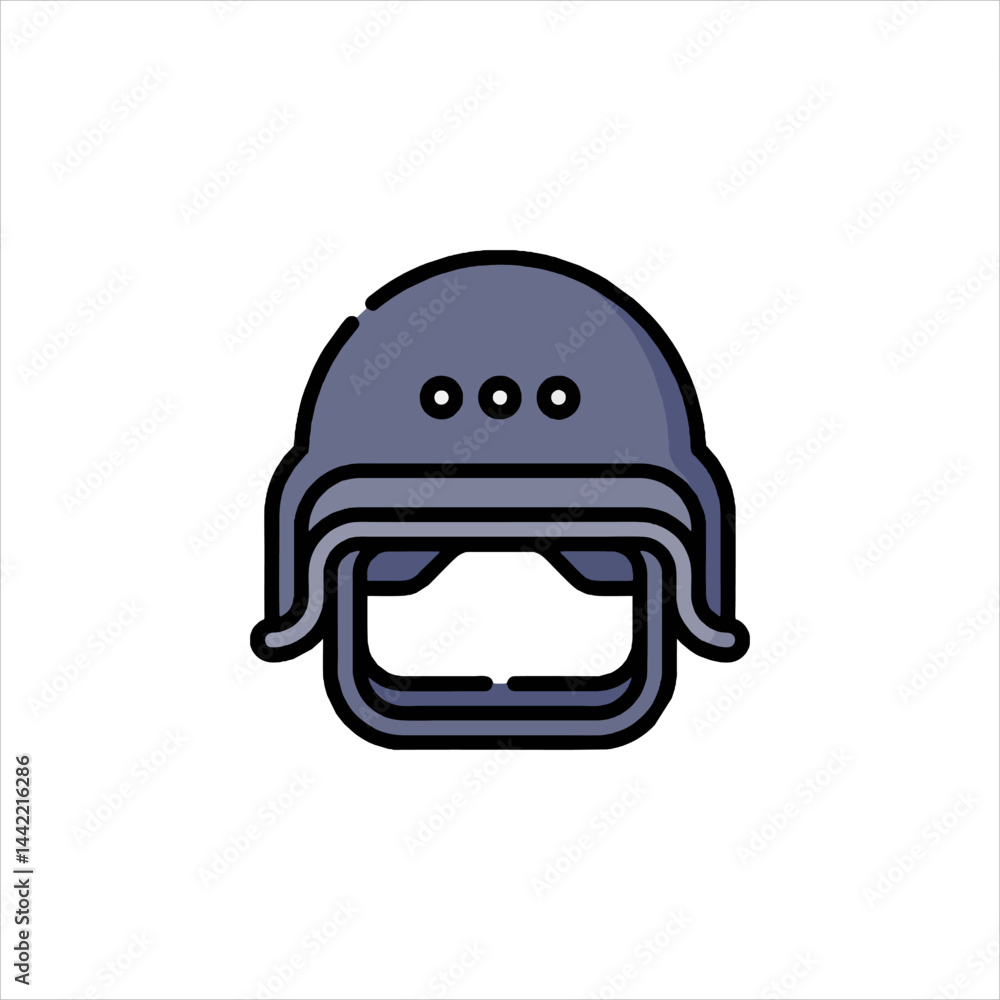 Naklejka premium helmet